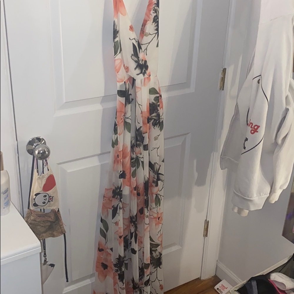 Floral maxi dress
